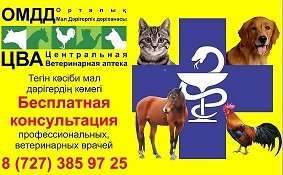 Центральная ветеринарная аптека - Алматы, проспект Райымбека, 221, 1 ...